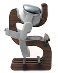Apple Vision Pro Walnut Stand