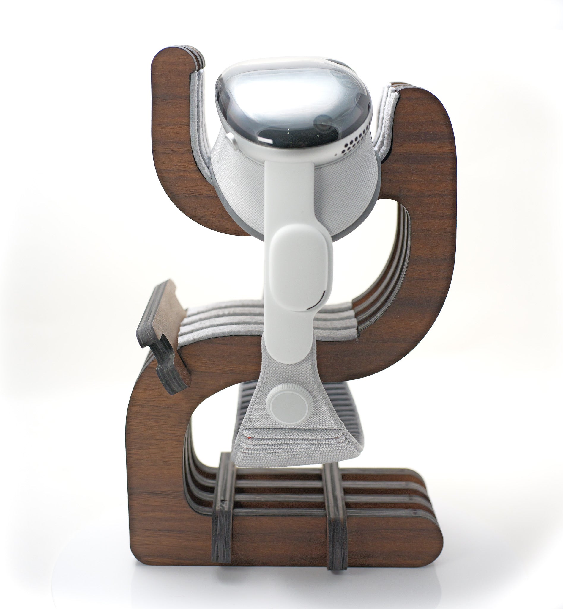 *PREORDER* Apple Vision Pro Stand Walnut Swerve Stand