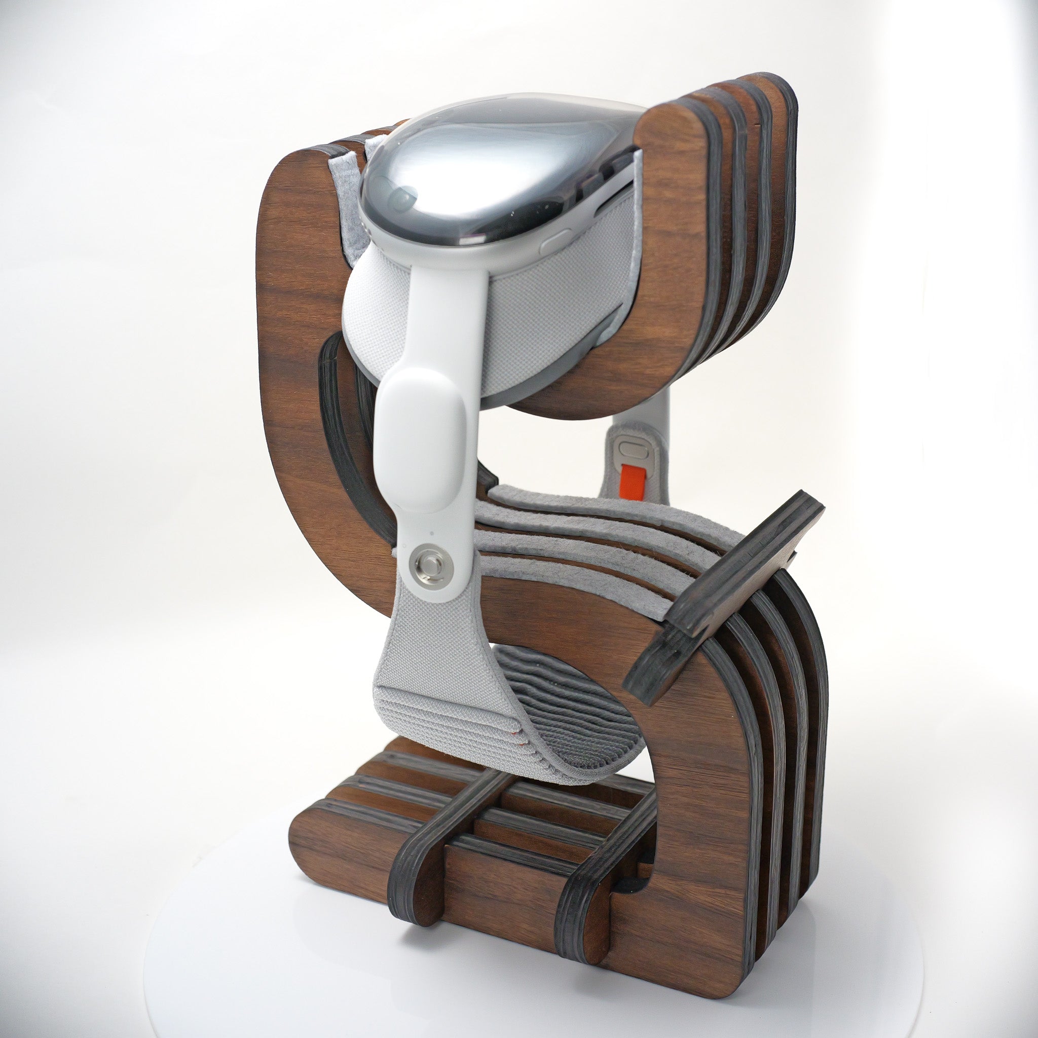 *PREORDER* Apple Vision Pro Stand Walnut Swerve Stand