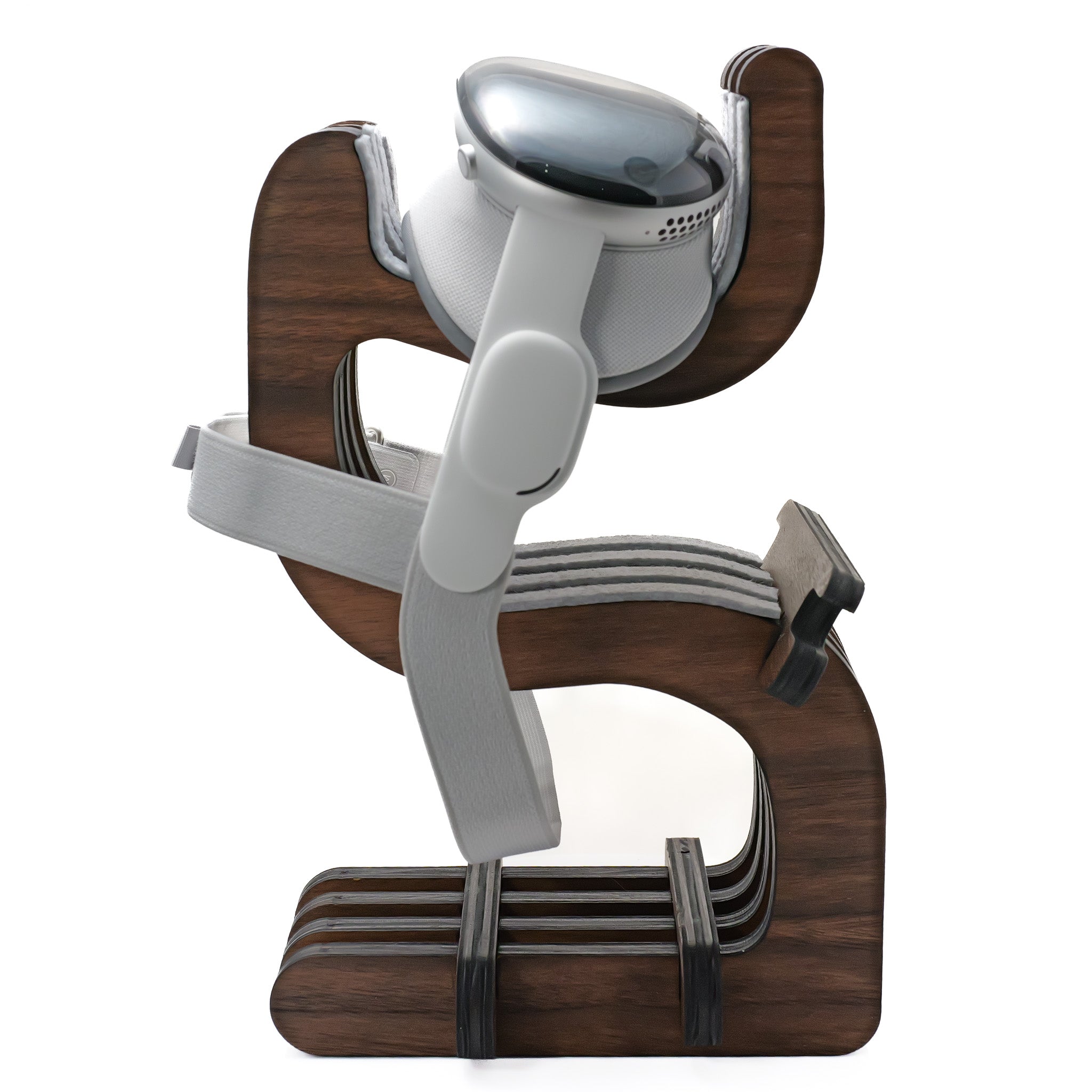 *PREORDER* Apple Vision Pro Stand Walnut Swerve Stand